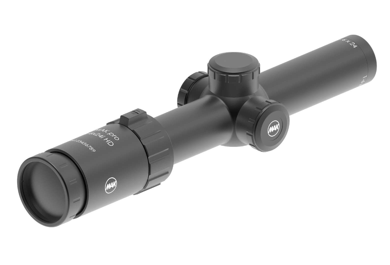 Premium Riflescope MAKpro 1-6x24i HD